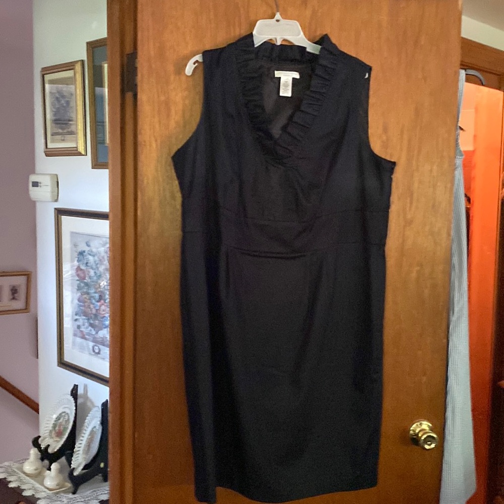 Navy like jean dress